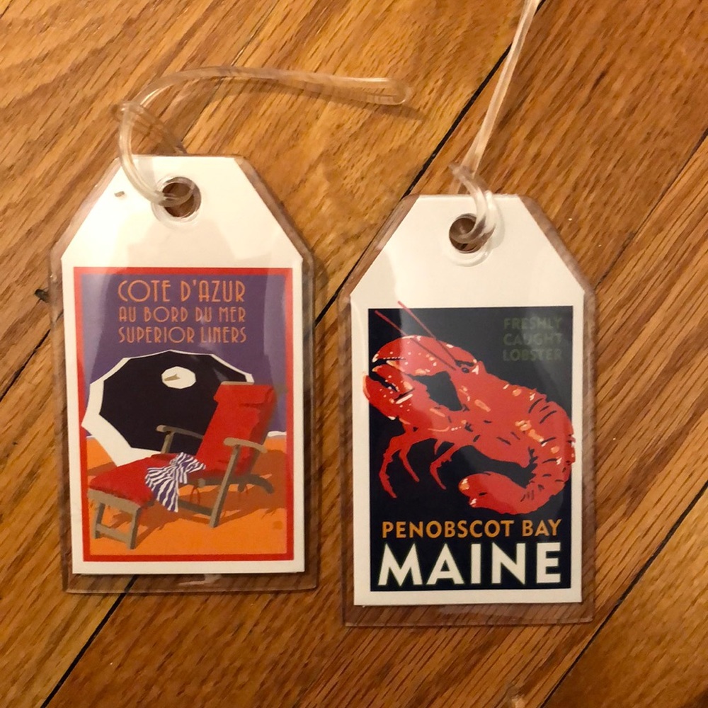 🎉closet clear out! Luggage tags